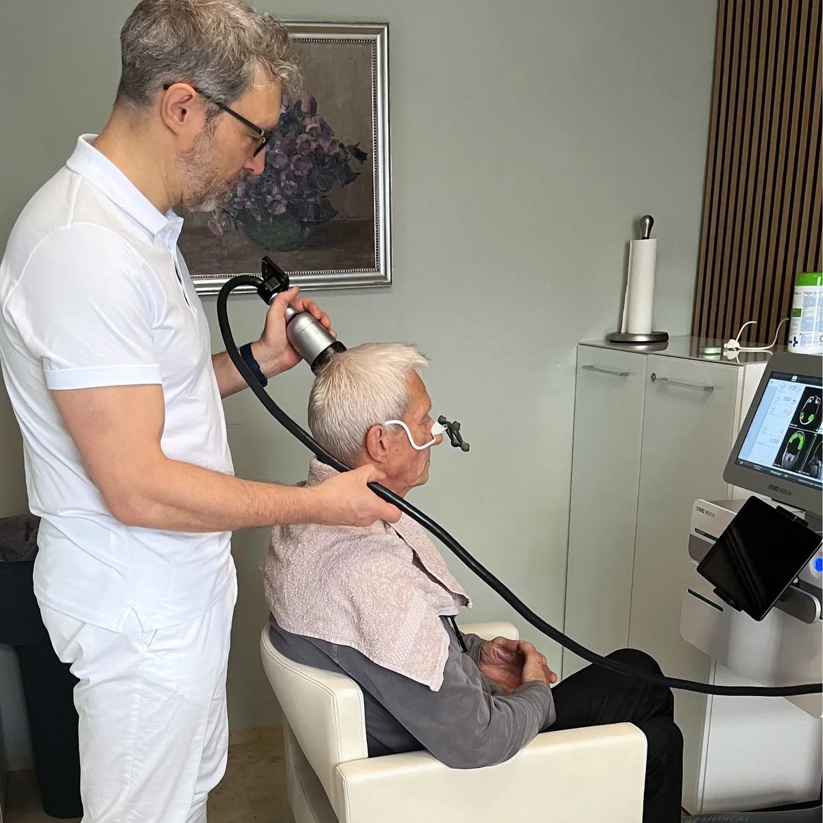Stimulation eines Patienten
